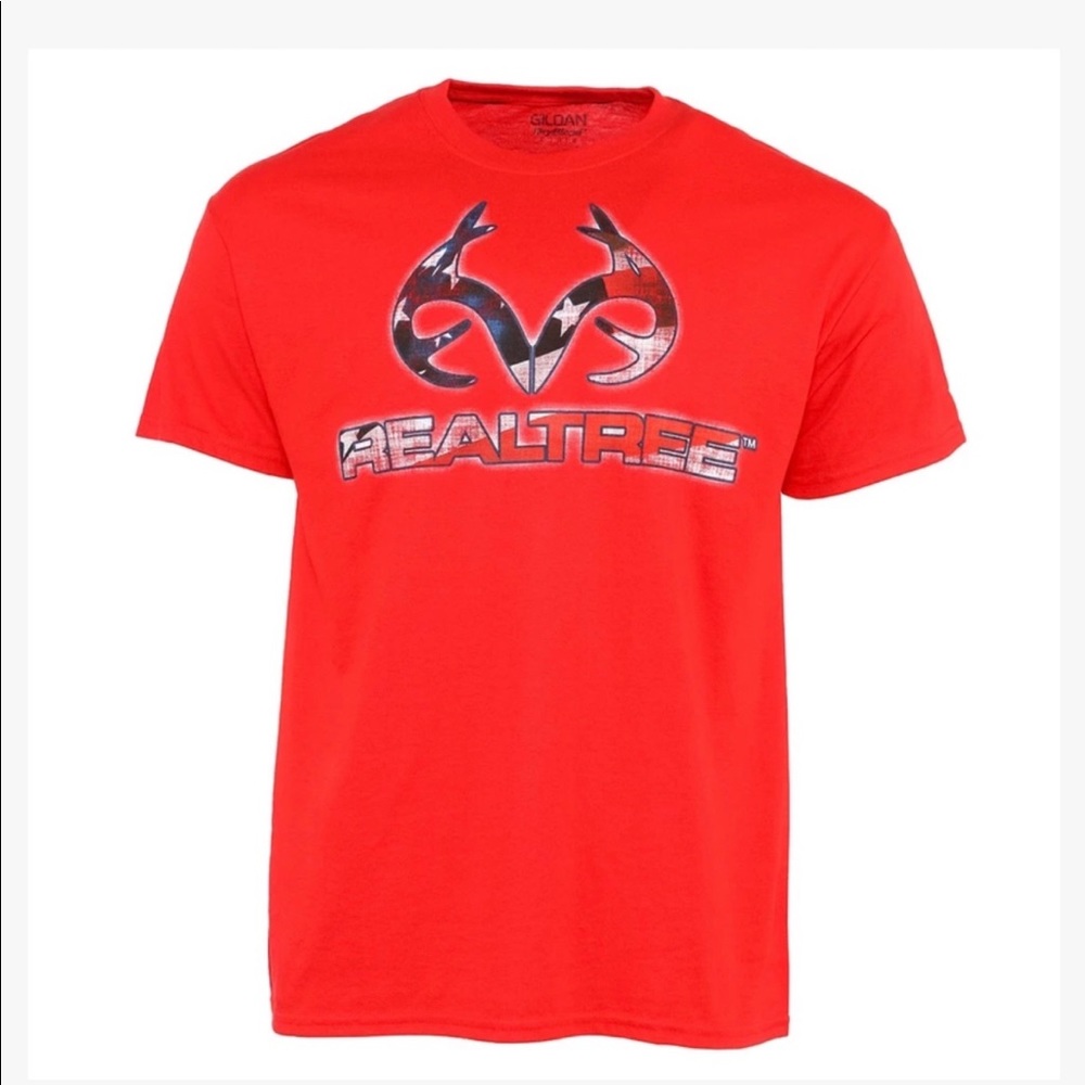 Realtree men’s short sleeve T size L